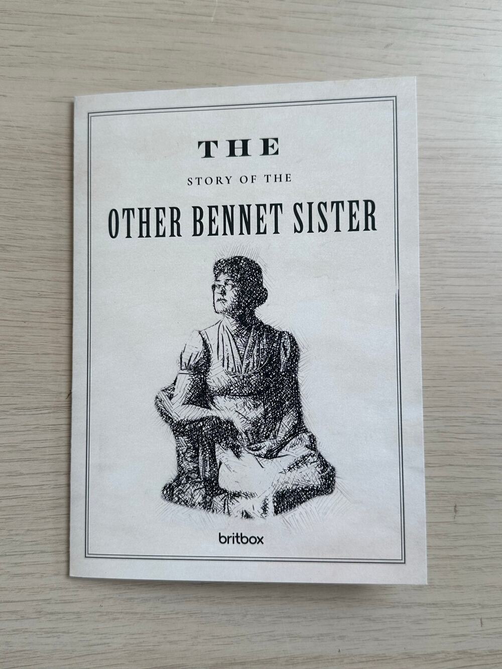 Limited Media Card from Britbox's The Other Bennet Sister
